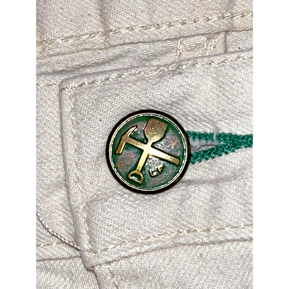 Left Field NYC Jeans Natural Cone White Oak Work Uniform Denim USA Sz. 30x28 - Picture 10 of 13